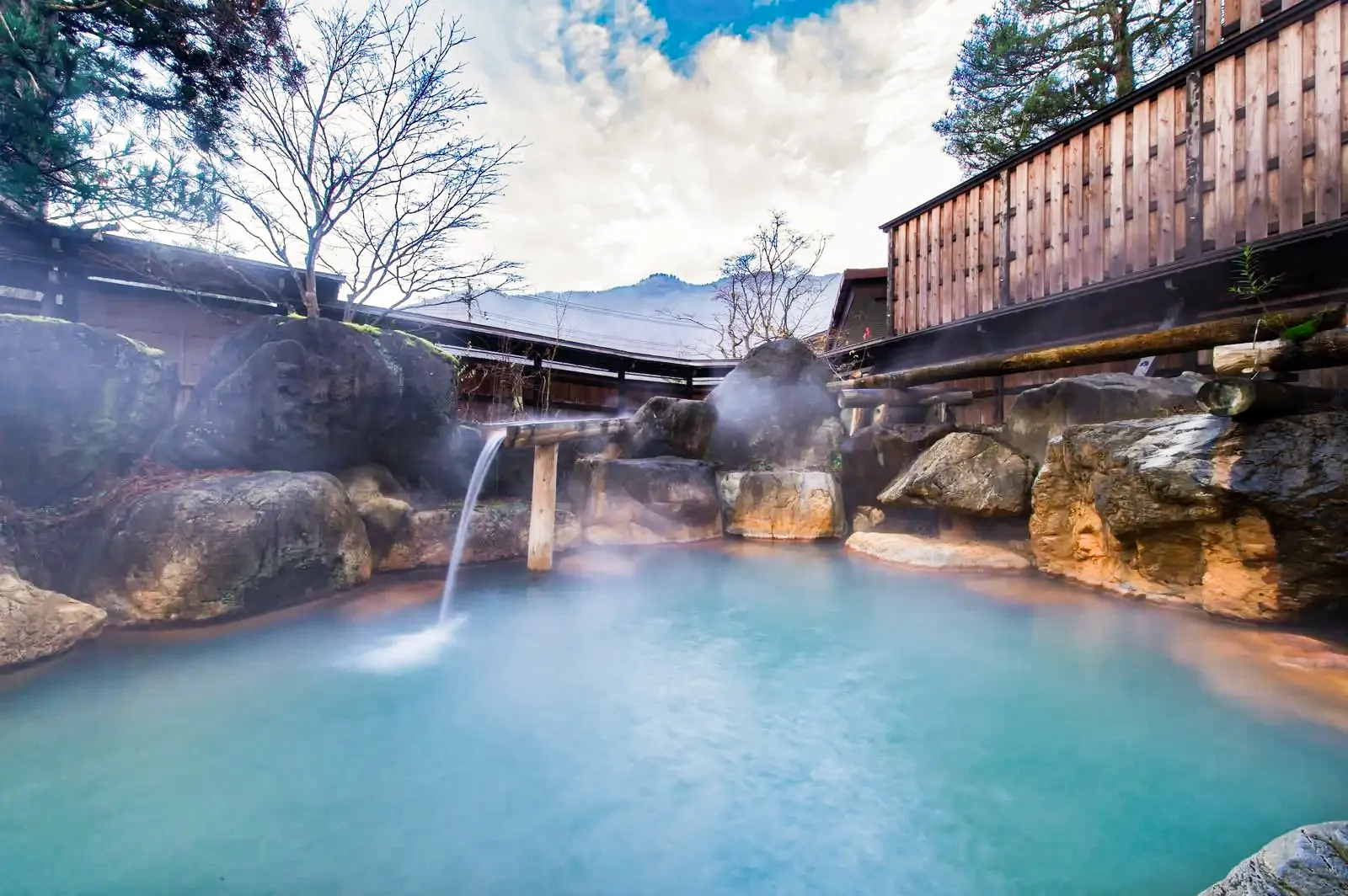 温泉の画像